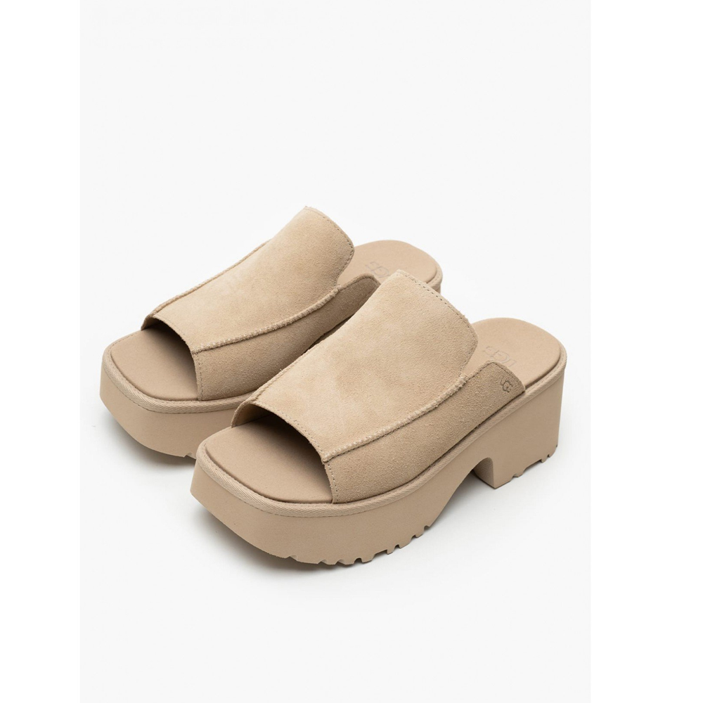 UGG Australia New Heights Slide Γυναικείες Πλατφόρμες  - 3